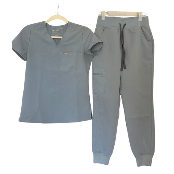 Figs Other - FIGS Women’s Medical Scrubs Top & Pants Gray XS